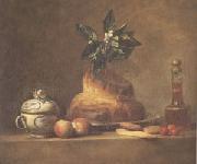 Jean Baptiste Simeon Chardin The Brioche (mk05) Sweden oil painting reproduction